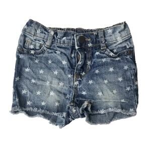 Genuine Kids Star Print Jean Shorts Size 12m